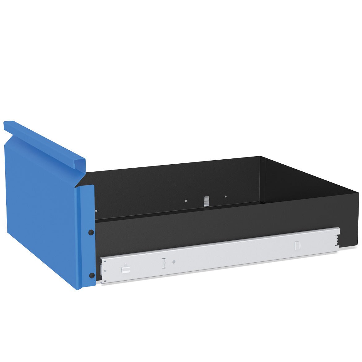 2 - 004235: 240 mm Drawer With Clip Rail For Sub Table Box - 16mm Welding Table Accessories by Siegmund - The Flattest, Most Reliable Welding Tables & Fixturing Accessories in the World