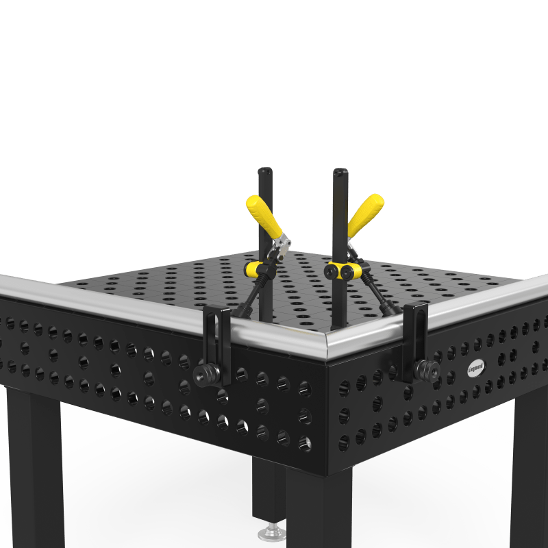 2 - 009902.1: Vertical Toggle Clamp - Toggle Clamps & Adapters by Siegmund - The Flattest, Most Reliable Welding Tables & Fixturing Accessories in the World