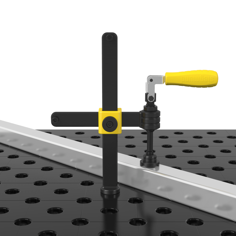 2 - 009902.1: Vertical Toggle Clamp - Toggle Clamps & Adapters by Siegmund - The Flattest, Most Reliable Welding Tables & Fixturing Accessories in the World
