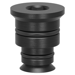 2 - 022016: Connecting Bolt 22 < - > 16 - Burnished - 22mm Welding Table Accessories by Siegmund - The Flattest, Most Reliable Welding Tables & Fixturing Accessories in the World