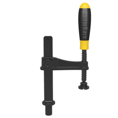 2 - 160621: Basic Screw Clamp for the System 16 Aluminum Table Profiles (Nitrided) - 16mm Welding Table Accessories by Siegmund - The Flattest, Most Reliable Welding Tables & Fixturing Accessories in the World