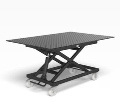 2 - 164014.X7: 1,500x1,000x12 mm Perforated Plate for System 16 Mobile Lifting Table - System 16 Welding Tables by Siegmund - The Flattest, Most Reliable Welding Tables & Fixturing Accessories in the World