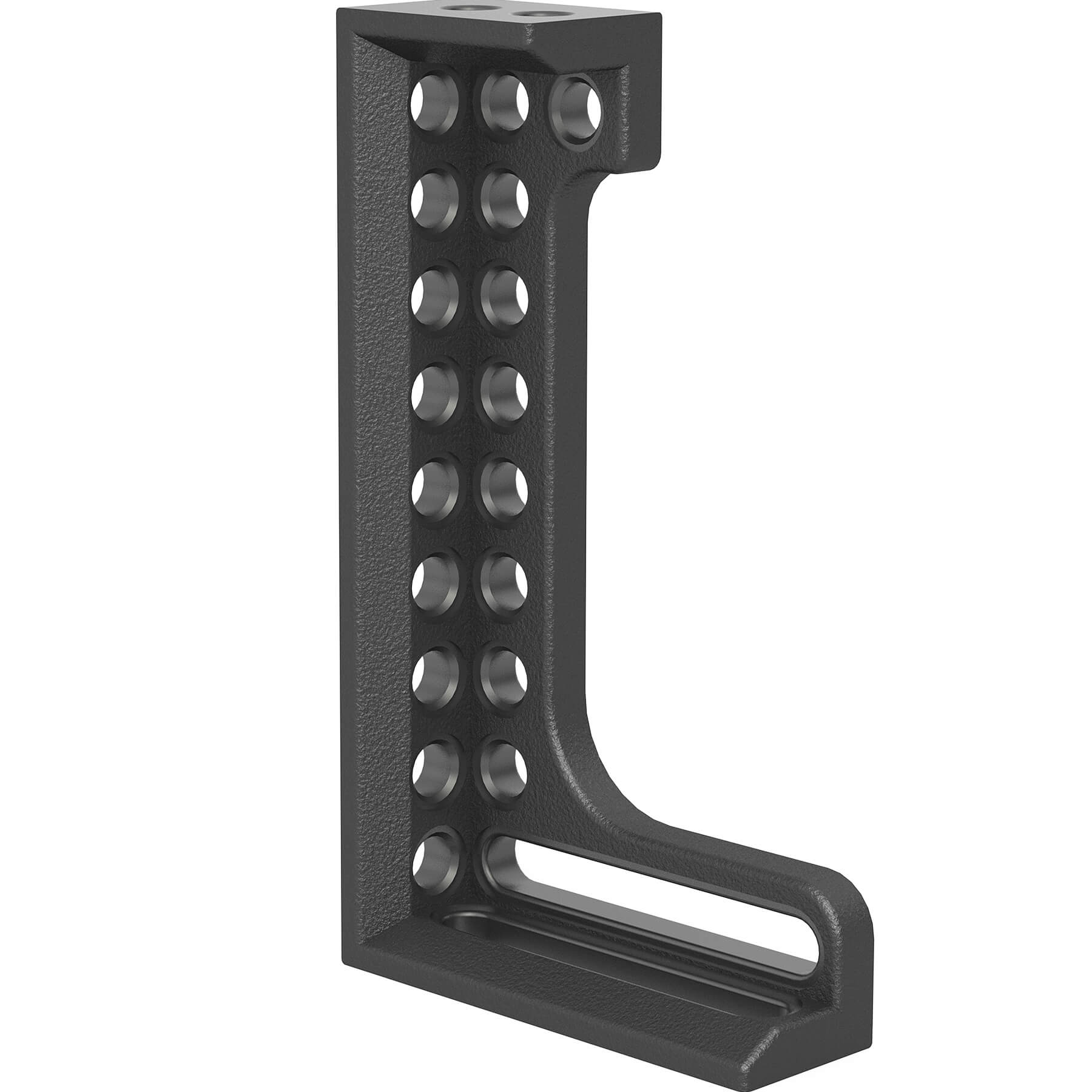 2-280132.N: 500mm GK Right Stop and Clamping Square (Nitrided) - Siegmund Welding Tables USA (An Official Division of Quantum Machinery)