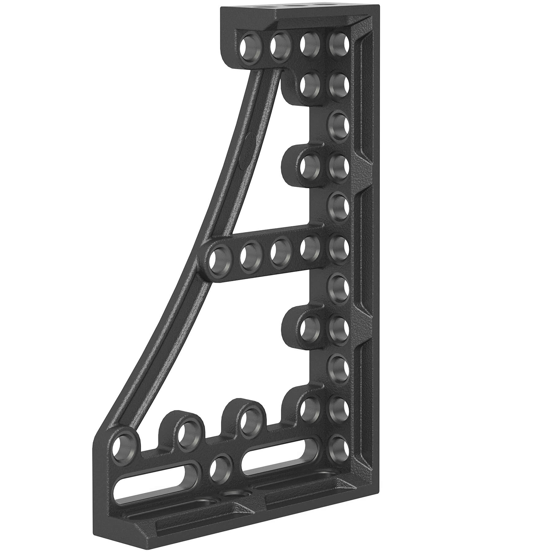 2-280134.N: 600mm GK Left Stop and Clamping Square (Nitrided) - Siegmund Welding Tables USA (An Official Division of Quantum Machinery)