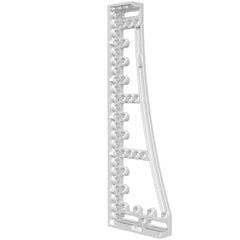 2 - 280149: 1,200mm GK Right Stop and Clamping Square (Aluminum/Titanium) - 28mm Welding Table Accessories by Siegmund - The Flattest, Most Reliable Welding Tables & Fixturing Accessories in the World