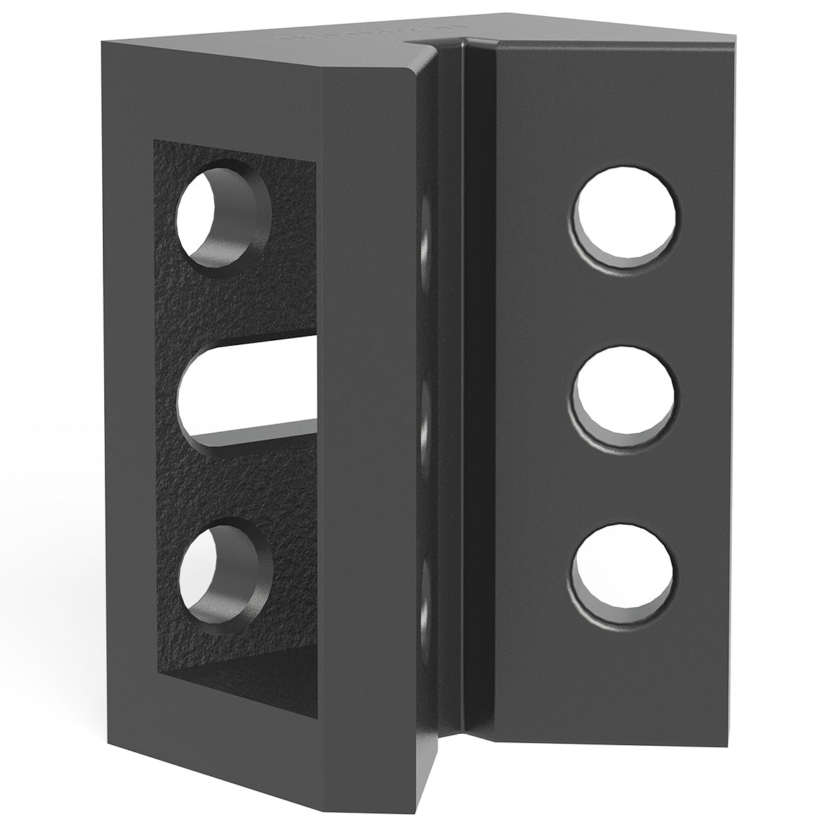 2 - 280190.N: Small Cast Iron Standard Corner Connection (Nitrided) - 28mm Welding Table Accessories by Siegmund - The Flattest, Most Reliable Welding Tables & Fixturing Accessories in the World