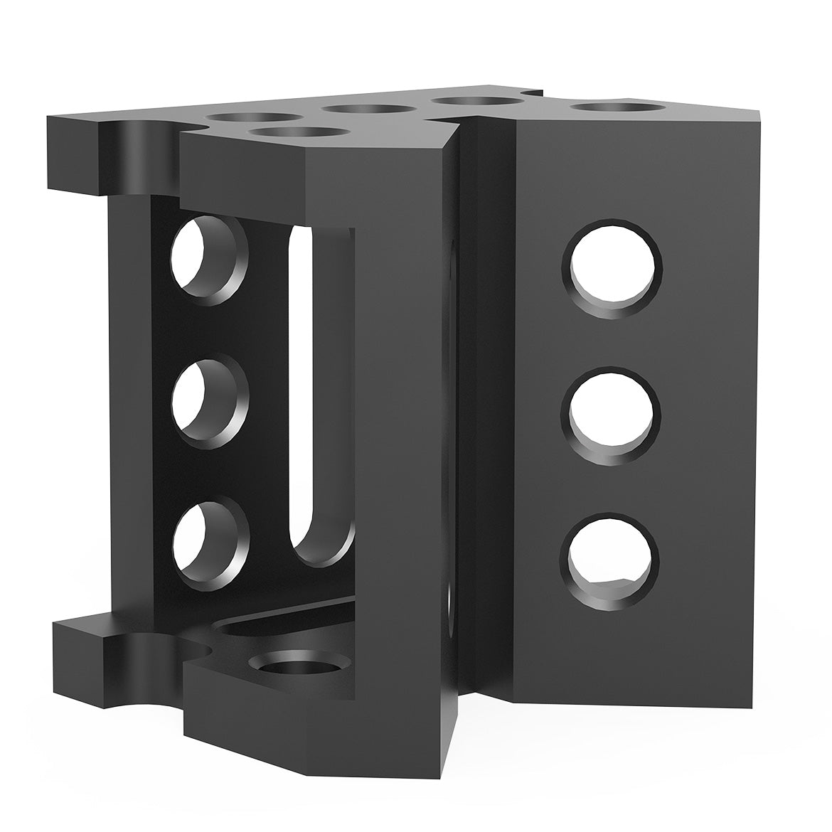 2 - 280191.N: Cast Iron Corner Connection (Nitrided) - 28mm Welding Table Accessories by Siegmund - The Flattest, Most Reliable Welding Tables & Fixturing Accessories in the World