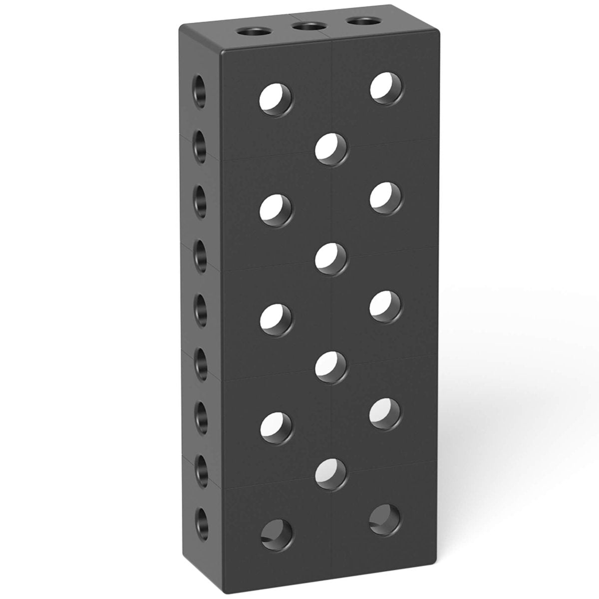 2 - 280310.P: 500x200x100mm Square U - Shape Riser Block (Plasma Nitrided) - 28mm Welding Table Accessories by Siegmund - The Flattest, Most Reliable Welding Tables & Fixturing Accessories in the World