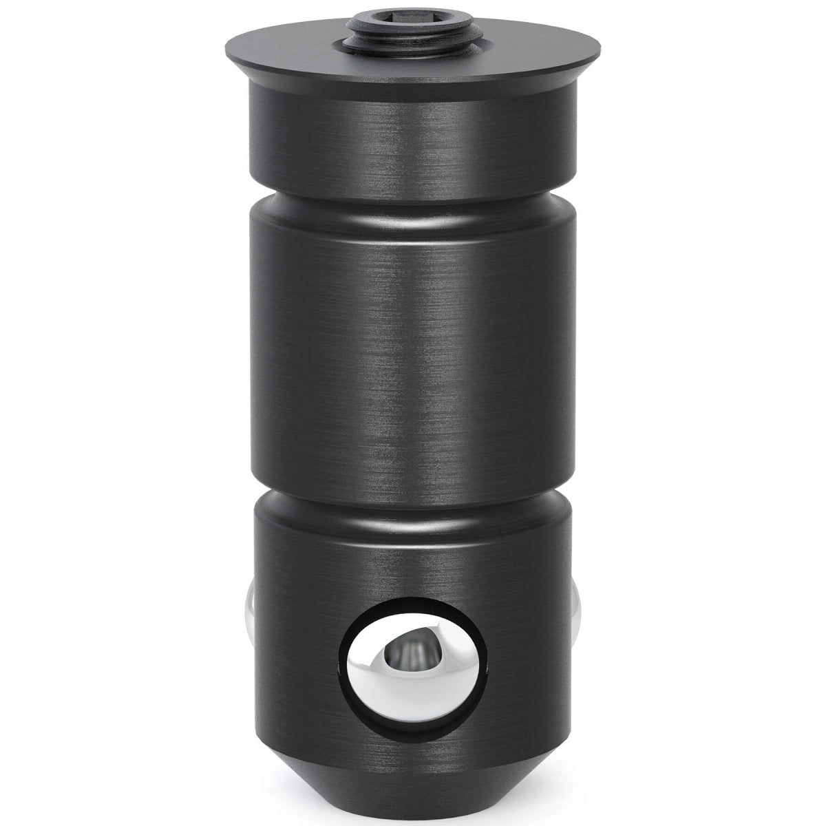 2 - 280528: Short Flush Mount Bolt (Burnished) - 28mm Welding Table Accessories by Siegmund - The Flattest, Most Reliable Welding Tables & Fixturing Accessories in the World