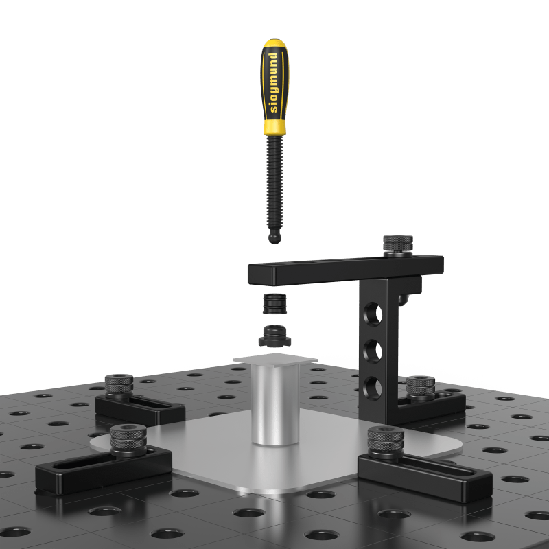 2 - 280619: Tr 12x3mm Thread Bushing - 28mm Welding Table Accessories by Siegmund - The Flattest, Most Reliable Welding Tables & Fixturing Accessories in the World