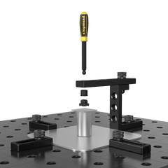 2 - 280619: Tr 12x3mm Thread Bushing - 28mm Welding Table Accessories by Siegmund - The Flattest, Most Reliable Welding Tables & Fixturing Accessories in the World