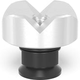 2 - 280645.1.A: 50mm Ø, 90°/120° Vario Prism with Screwed - In Collar (Aluminum) - 28mm Welding Table Accessories by Siegmund - The Flattest, Most Reliable Welding Tables & Fixturing Accessories in the World