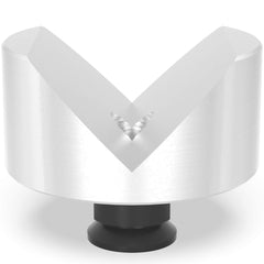 2 - 280647.1.A: 80mm Ø, 90° Prism with Screwed - In Collar (Aluminum) - 28mm Welding Table Accessories by Siegmund - The Flattest, Most Reliable Welding Tables & Fixturing Accessories in the World