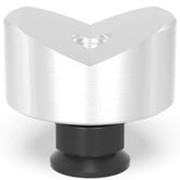 2 - 280651.1.A: 60mm Ø, 135° Prism with Screwed - In Collar (Aluminum) - 28mm Welding Table Accessories by Siegmund - The Flattest, Most Reliable Welding Tables & Fixturing Accessories in the World