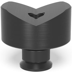 2 - 280651.1.N: 60mm Ø, 135° Prism with Screwed - In Collar (Nitrided) - 28mm Welding Table Accessories by Siegmund - The Flattest, Most Reliable Welding Tables & Fixturing Accessories in the World