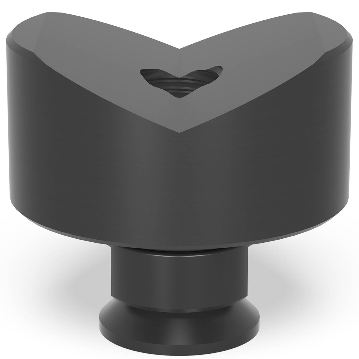 2 - 280651.1.PA: 60mm Ø, 135° Prism with Screwed - In Collar (Polyamide) - 28mm Welding Table Accessories by Siegmund - The Flattest, Most Reliable Welding Tables & Fixturing Accessories in the World