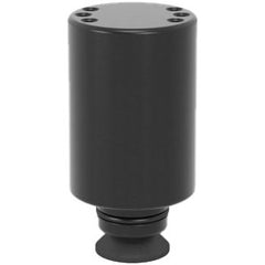 2 - 280715.2: Ø 50/70 Adapter with Hole Pattern for Toggle Clamps (Burnished) - 28mm Welding Table Accessories by Siegmund - The Flattest, Most Reliable Welding Tables & Fixturing Accessories in the World