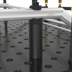 2 - 280821.2: 10 Piece Washer Set of Supports - 28mm Welding Table Accessories by Siegmund - The Flattest, Most Reliable Welding Tables & Fixturing Accessories in the World