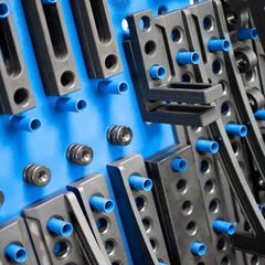 2 - 280910: Tool Cart for the System 28 Metric Series - 28mm Welding Table Accessories by Siegmund - The Flattest, Most Reliable Welding Tables & Fixturing Accessories in the World