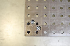 4 - 161010.P: Siegmund 1,000x1,000mm "BASIC" System 16 Welding Table - System 16 Welding Tables by Siegmund - The Flattest, Most Reliable Welding Tables & Fixturing Accessories in the World