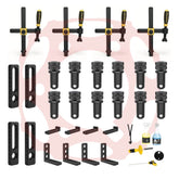 4 - 163100: Set 1, 28 Piece Accessory Kit for the System 16 Metric Series Welding Tables - 16mm Welding Table Accessories by Siegmund - The Flattest, Most Reliable Welding Tables & Fixturing Accessories in the World