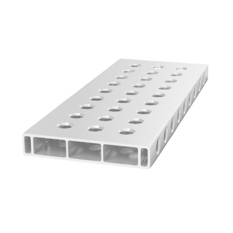 4 - AR22014050.V: 500x200x24mm Aluminum Profile Bracket - 22mm Welding Table Accessories by Siegmund - The Flattest, Most Reliable Welding Tables & Fixturing Accessories in the World