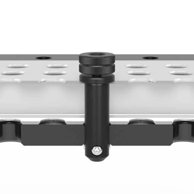 4 - AR28014120.V: 1200x200x50 Aluminum Profile Bracket - 28mm Welding Table Accessories by Siegmund - The Flattest, Most Reliable Welding Tables & Fixturing Accessories in the World