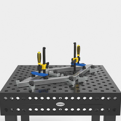 US280210: 2P Clamping Bridge for System 28 Imperial Series Screw Clamps - Siegmund Welding Tables USA (An Official Division of Quantum Machinery)