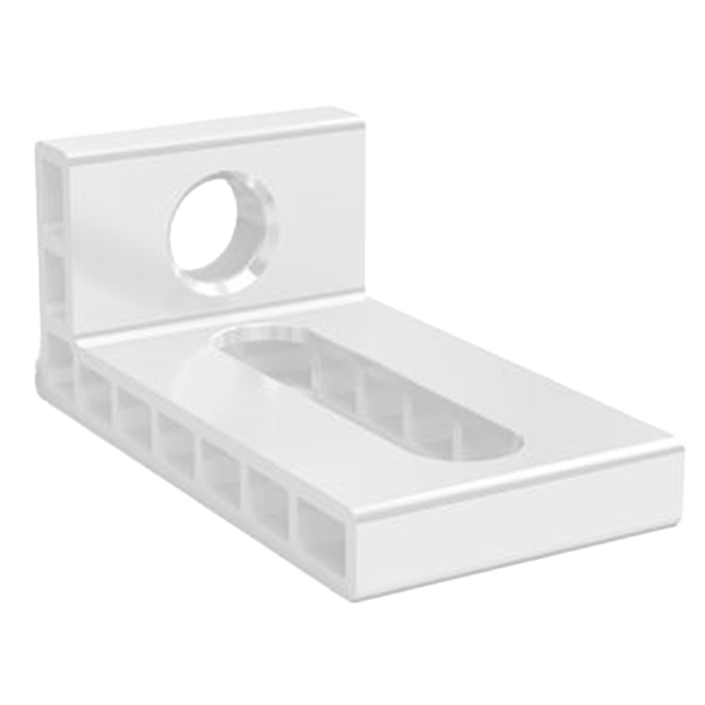 US160109.A: 3-9/16" 90 SL Stop and Clamping Square (Aluminum)