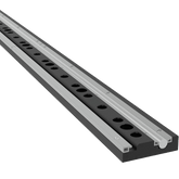 USRSR120.P: 10' Foundation Rail with Round Rail for the System 28 Imperial (Inch) Series Rail System (Plasma Nitrided) - Siegmund Welding Tables USA (An Official Division of Quantum Machinery)