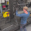 US280144.N: 36" GK Left Stop and Clamping Square (Nitrided)