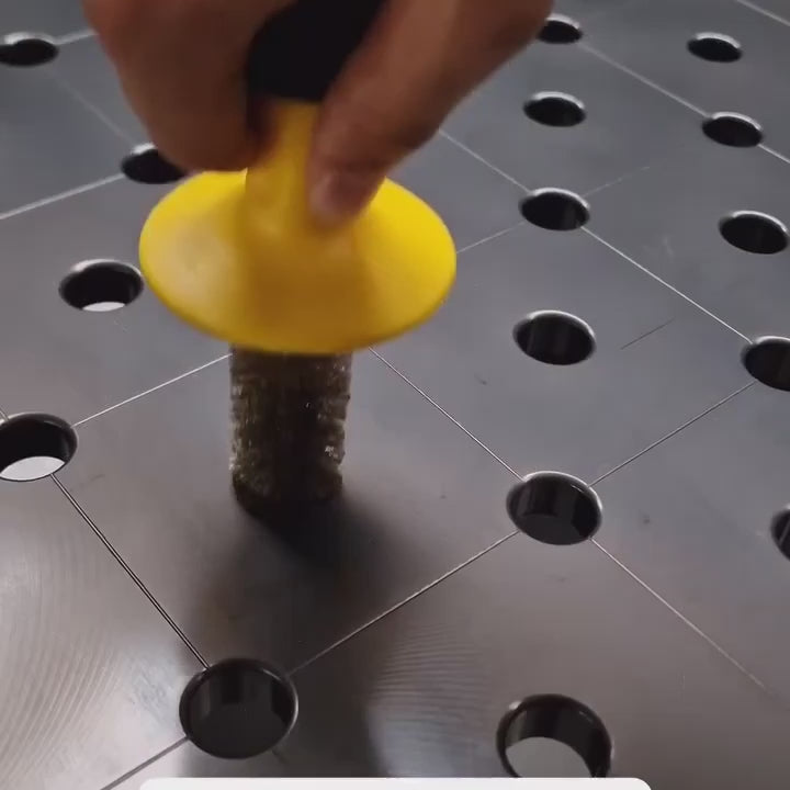 US280820: 1-1/6" Cleaning Brush with Protecting Handle Cover