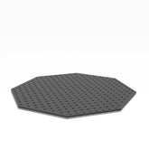 System 16 1,000x12mm (39.3"x0.47") Siegmund Octagonal Welding Table with Plasma Nitration (Item No. 2 - 951000.P) - System 16 Welding Tables by Siegmund - The Flattest, Most Reliable Welding Tables & Fixturing Accessories in the World