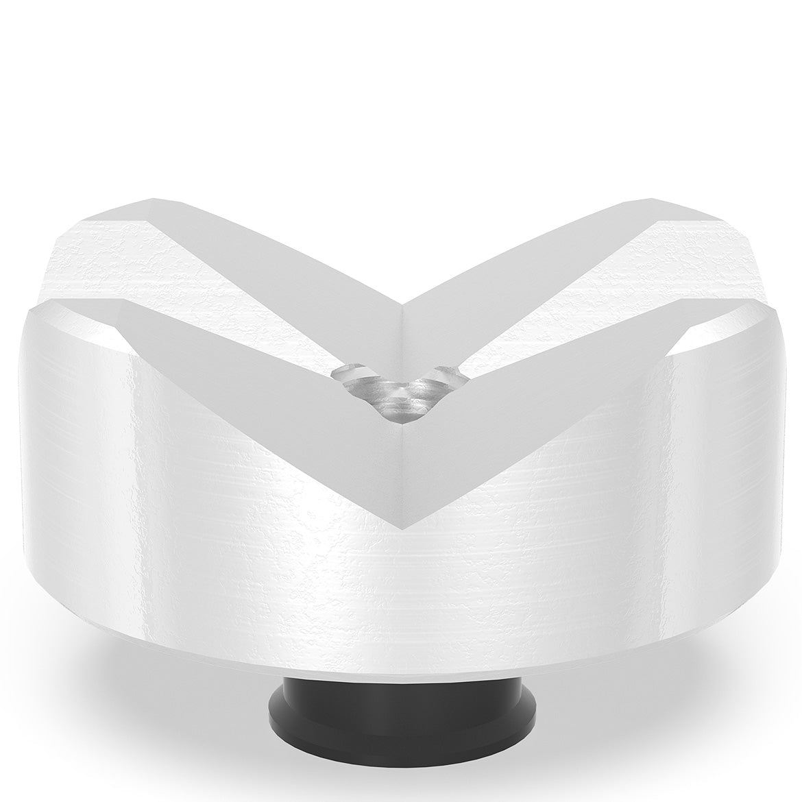 US160645.1.A: 2" Ø Vario Prism 90°/120° with Screwed - In Collar (Aluminum) - 16mm Imperial Series Welding Table Accessories by Siegmund - The Flattest, Most Reliable Welding Tables & Fixturing Accessories in the World