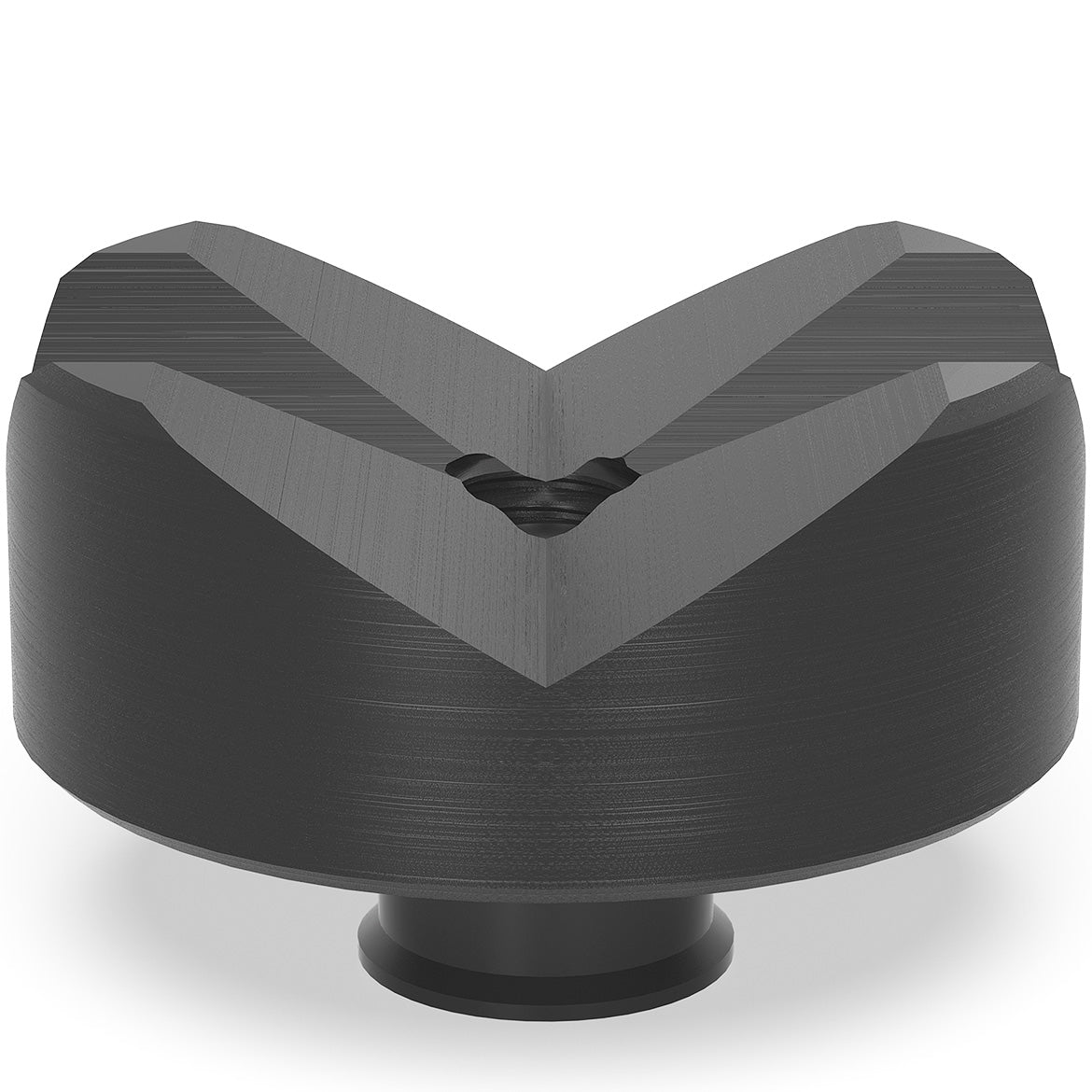 US160645.1.N: 2" Ø Vario Prism 90°/120° with Screwed - In Collar (Nitrided) - 16mm Imperial Series Welding Table Accessories by Siegmund - The Flattest, Most Reliable Welding Tables & Fixturing Accessories in the World