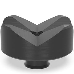 US160645.1.N: 2" Ø Vario Prism 90°/120° with Screwed - In Collar (Nitrided) - 16mm Imperial Series Welding Table Accessories by Siegmund - The Flattest, Most Reliable Welding Tables & Fixturing Accessories in the World