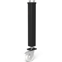 US160876.X: 32" Leg with Caster and Locking Brake for the System 16 Imperial Series Welding Tables - 16mm Imperial Series Welding Table Accessories by Siegmund - The Flattest, Most Reliable Welding Tables & Fixturing Accessories in the World