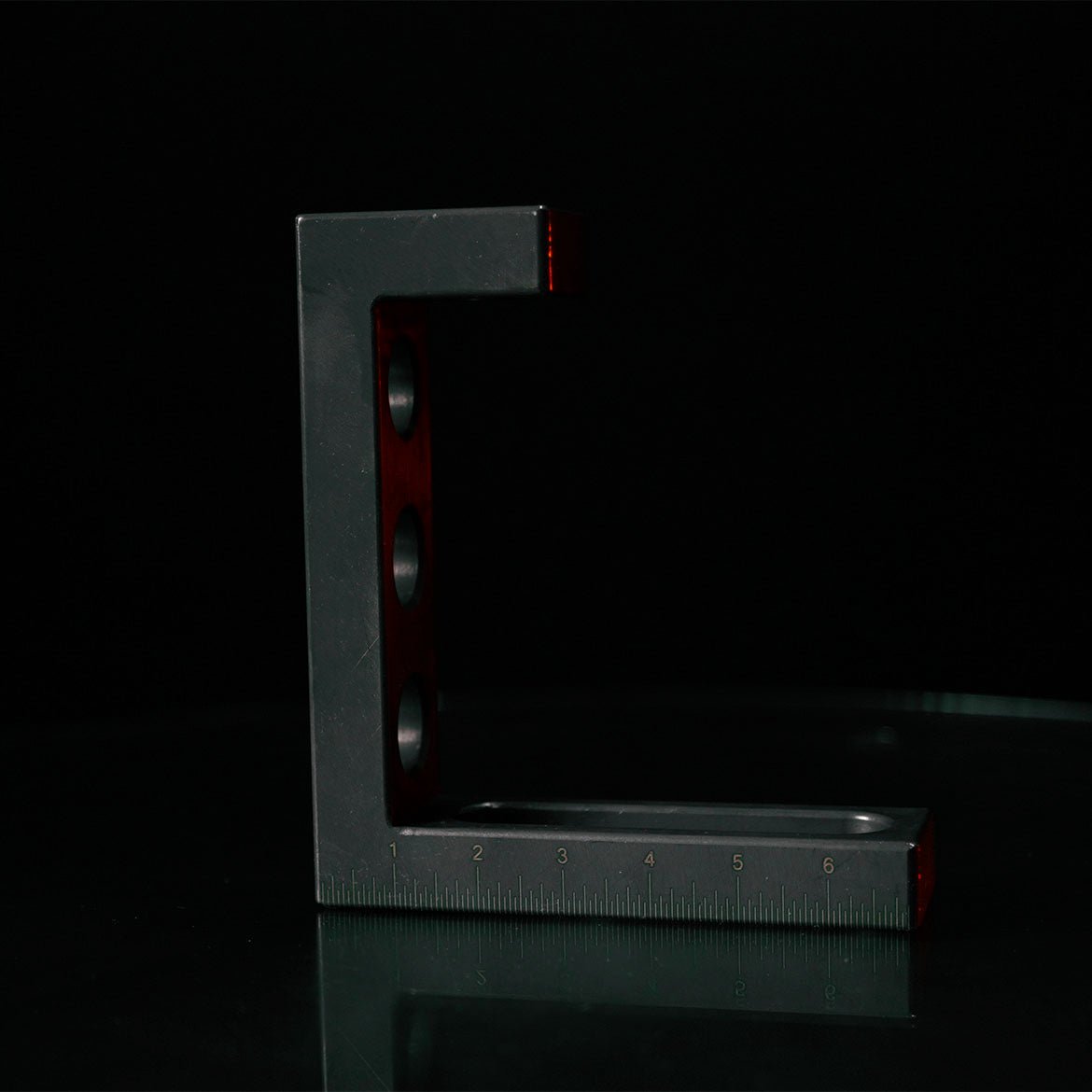 US280114.N: 7 - 7/8" L Stop and Clamping Square (Nitrided) - 28mm Imperial Series Welding Table Accessories by Siegmund - The Flattest, Most Reliable Welding Tables & Fixturing Accessories in the World