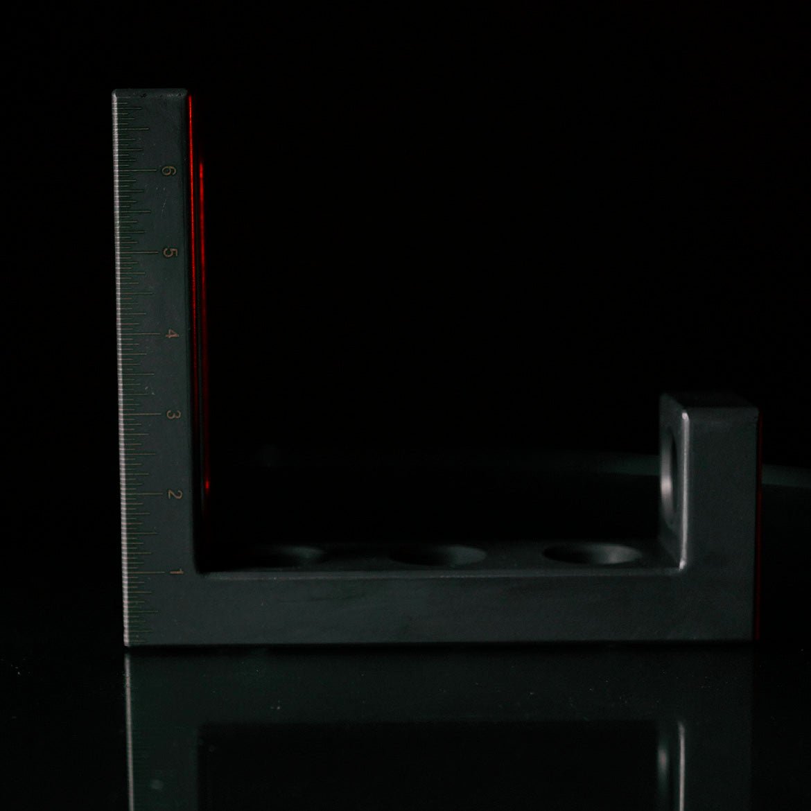 US280114.N: 7 - 7/8" L Stop and Clamping Square (Nitrided) - 28mm Imperial Series Welding Table Accessories by Siegmund - The Flattest, Most Reliable Welding Tables & Fixturing Accessories in the World