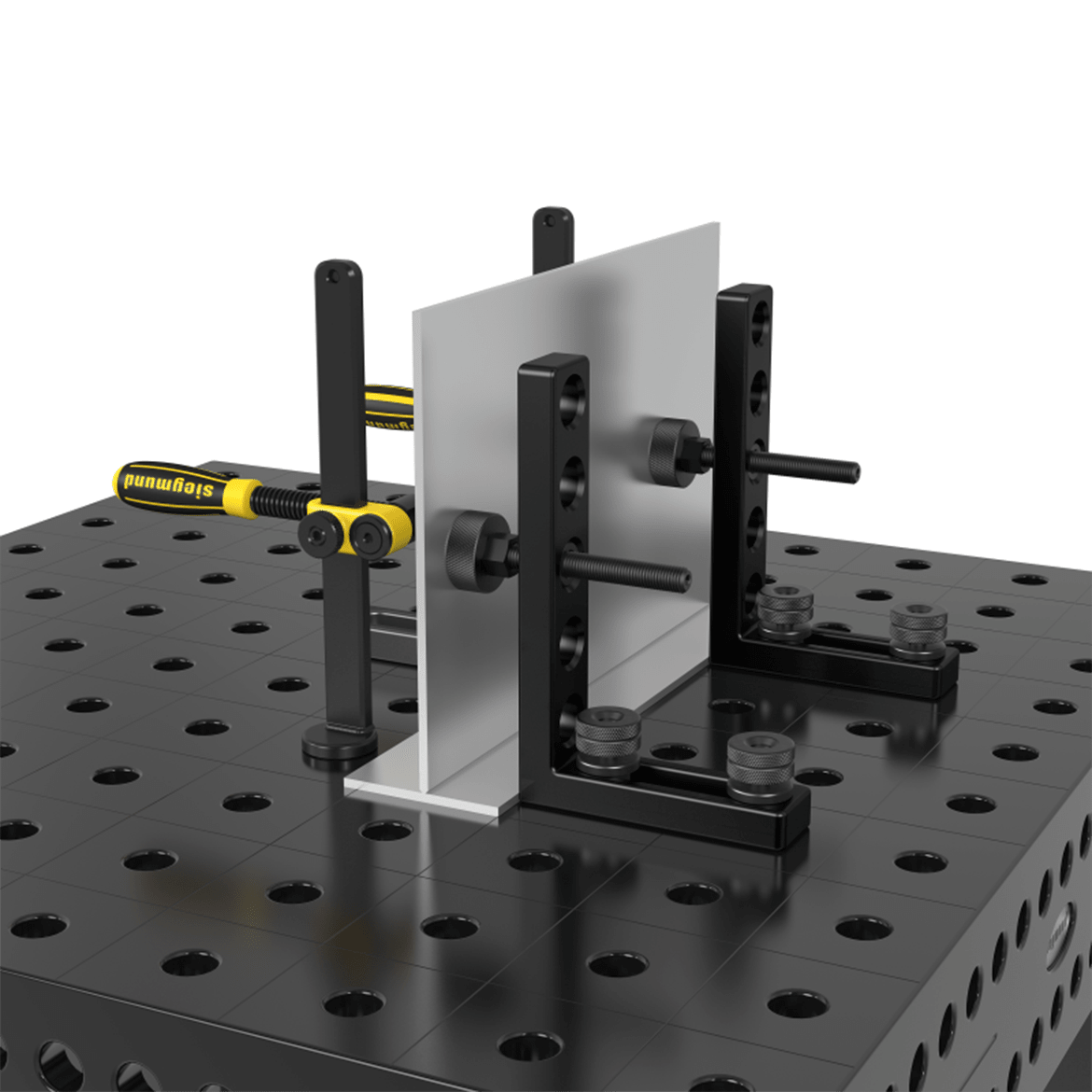 US280175.1: 5.88" Spacer with M16 Thread - 28mm Imperial Series Welding Table Accessories by Siegmund - The Flattest, Most Reliable Welding Tables & Fixturing Accessories in the World