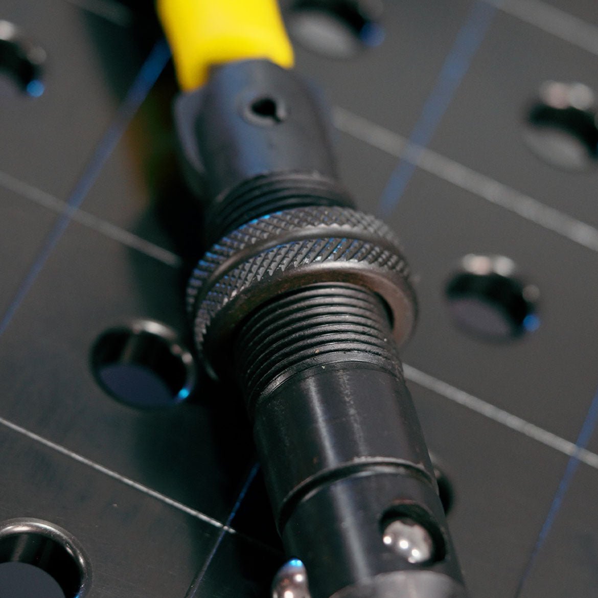 US280516: Fast Clamping Bolt with Handle (Burnished) - 28mm Imperial Series Welding Table Accessories by Siegmund - The Flattest, Most Reliable Welding Tables & Fixturing Accessories in the World