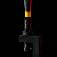 US280516: Fast Clamping Bolt with Handle (Burnished) - 28mm Imperial Series Welding Table Accessories by Siegmund - The Flattest, Most Reliable Welding Tables & Fixturing Accessories in the World