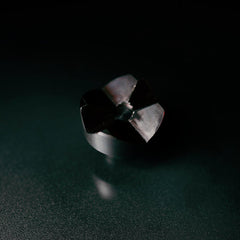 US280645.1: 2" Ø Vario Prism 90°/120° with Screwed - In Collar (Burnished) - 28mm Imperial Series Welding Table Accessories by Siegmund - The Flattest, Most Reliable Welding Tables & Fixturing Accessories in the World