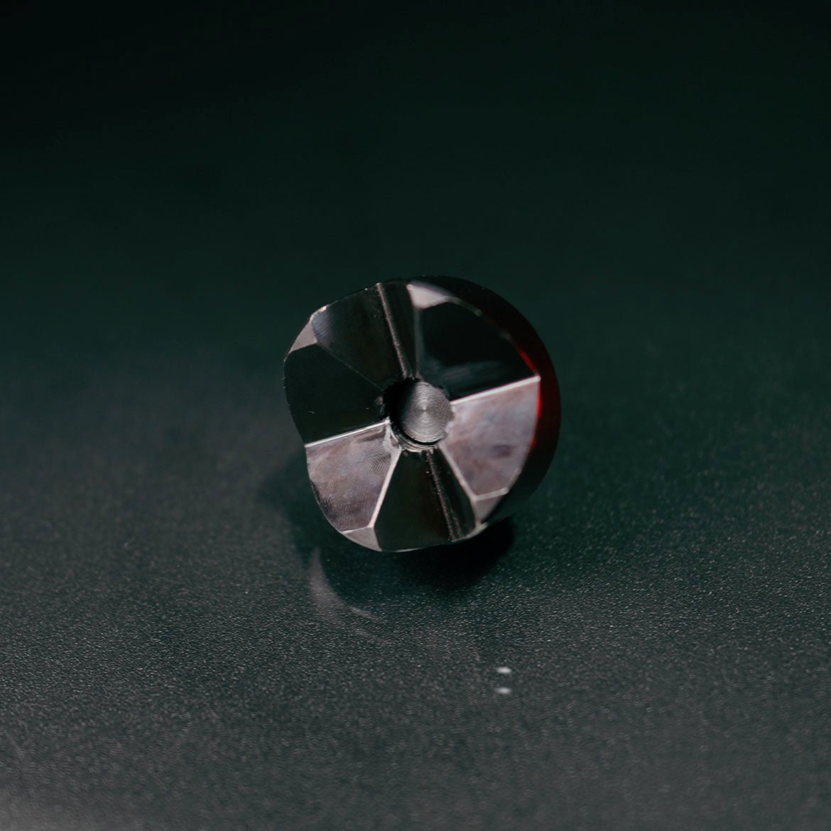 US280645.1: 2" Ø Vario Prism 90°/120° with Screwed - In Collar (Burnished) - 28mm Imperial Series Welding Table Accessories by Siegmund - The Flattest, Most Reliable Welding Tables & Fixturing Accessories in the World