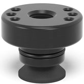 US280715: Ø 50 / 15 Adapter with Hole Pattern for Toggle Clamp (Burnished) - 28mm Imperial Series Welding Table Accessories by Siegmund - The Flattest, Most Reliable Welding Tables & Fixturing Accessories in the World