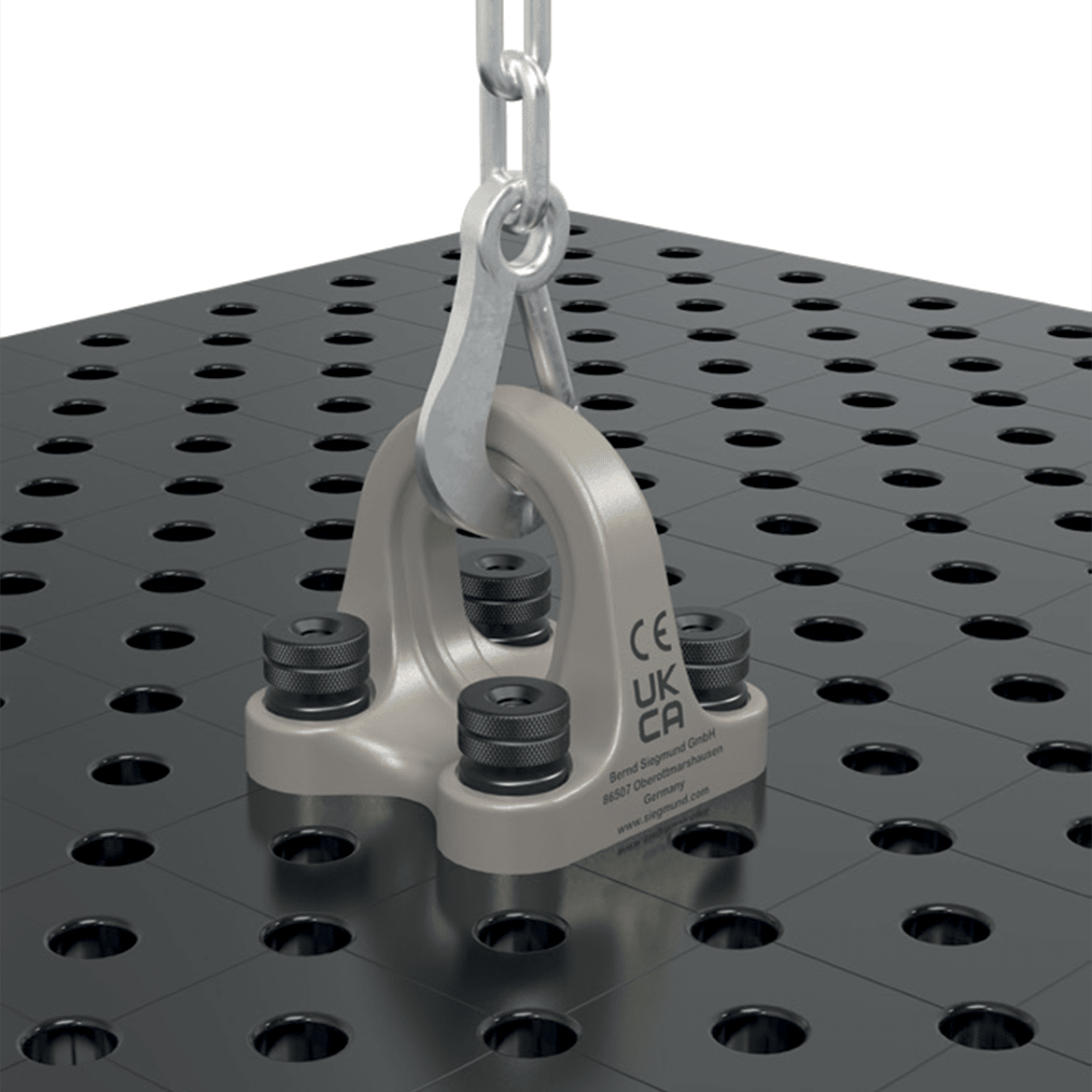 US280836: Lifting Lug for the Siegmund System 28 Imperial Series Welding Tables - 28mm Imperial Series Welding Table Accessories by Siegmund - The Flattest, Most Reliable Welding Tables & Fixturing Accessories in the World