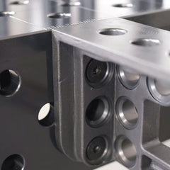 US288235.XD7.25: System 28 (x2) 4'x5' (48"x60") Imperial Series (Inch) Dual Welding Table Setup Bundle (2025 SPECIAL PROMOTION) - System 28 Imperial Series Welding Tables by Siegmund - The Flattest, Most Reliable Welding Tables & Fixturing Accessories in the World