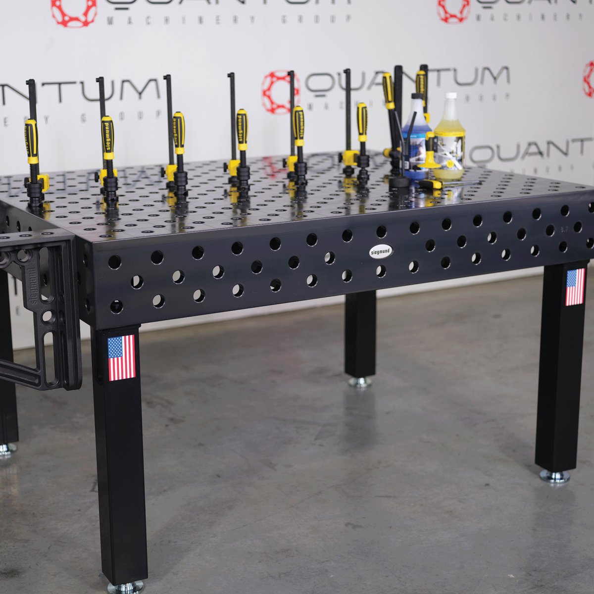 US288235.XD7.25: System 28 (x2) 4'x5' (48"x60") Imperial Series (Inch) Dual Welding Table Setup Bundle (2025 SPECIAL PROMOTION) - System 28 Imperial Series Welding Tables by Siegmund - The Flattest, Most Reliable Welding Tables & Fixturing Accessories in the World