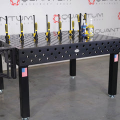 US288235.XD7.25: System 28 (x2) 4'x5' (48"x60") Imperial Series (Inch) Dual Welding Table Setup Bundle (2025 SPECIAL PROMOTION) - System 28 Imperial Series Welding Tables by Siegmund - The Flattest, Most Reliable Welding Tables & Fixturing Accessories in the World
