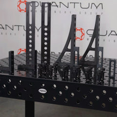 US288235.XD7.25: System 28 (x2) 4'x5' (48"x60") Imperial Series (Inch) Dual Welding Table Setup Bundle (2025 SPECIAL PROMOTION) - System 28 Imperial Series Welding Tables by Siegmund - The Flattest, Most Reliable Welding Tables & Fixturing Accessories in the World